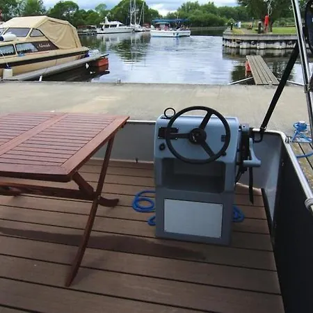 Houseboat On The Peene In Demmin Verchen